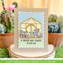 Lawn Fawn, clear stamp, garden mouse