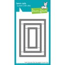 Lawn Fawn, lawn cuts/ Stanzschablone, small stitched 4 bar rectangles
