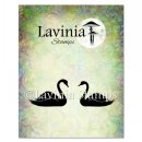 Lavinia Stamps, clear stamp - Swans