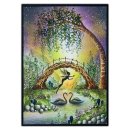 Lavinia Stamps, clear stamp - Swans