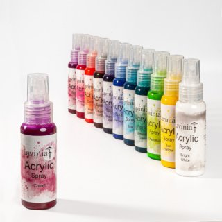 Lavinia Stamps, Acrylic Spray Claret