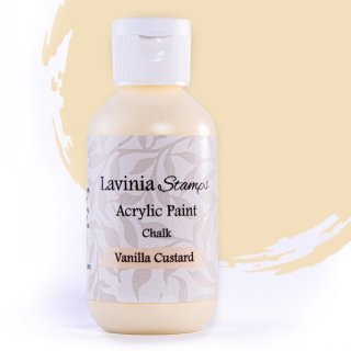 Lavinia Stamps, Chalk Acrylic Paint Vanilla Custard