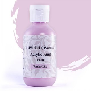 Lavinia Stamps, Chalk Acrylic Paint Water Lily