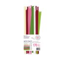 papier + ideen, Quilling Papierstreifen MIX...