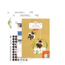 papier + ideen: Quilling Anleitung, Bienen und Waben