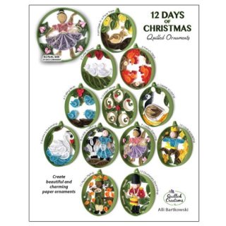 Quilling: 12 Days of Christmas Ornaments // Englisch