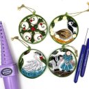 Quilling: 12 Days of Christmas Ornaments // Englisch