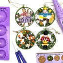 Quilling: 12 Days of Christmas Ornaments // Englisch