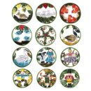 Quilling: 12 Days of Christmas Ornaments // Englisch