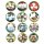 Quilling: 12 Days of Christmas Ornaments // Englisch