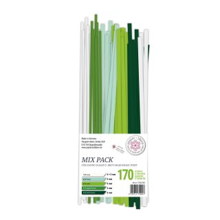 papier idenn: Quilling Papierstreifen MIX Ivory für...