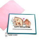 Gerda Steiner Designs, Best Mom Best Dad - 3x4 Clear...
