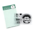 Gerda Steiner Designs, Coffee Hedgehog 2x3 Clear Stamp Set