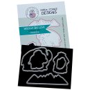 Gerda Steiner Designs, Woolly Big Love Mammoth - Die Set