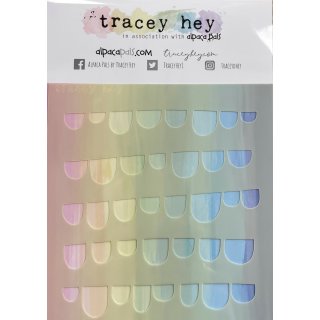Tracey Hey, Stencil “Scallops”