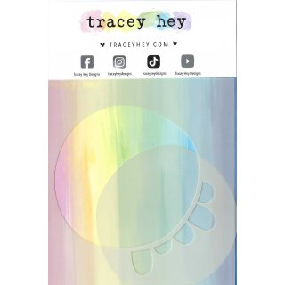 Tracey Hey, Stencil “Scalloped Circle”