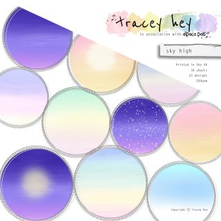 Tracey Hey, Paper Pad – Sky High