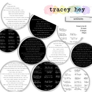 Tracey Hey, Paper Pad – Sentiments