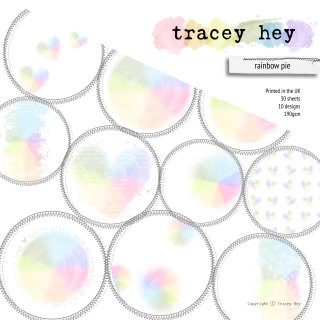 Tracey Hey, Paper Pad – Rainbow Pie