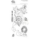 Sweet November Stamps, clear stamp, Any Fin is Possible