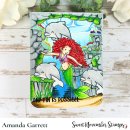 Sweet November Stamps, clear stamp, Any Fin is Possible