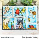 Sweet November Stamps, clear stamp, Somethings Fishy
