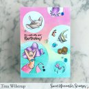Sweet November Stamps, clear stamp, Somethings Fishy