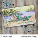 Sweet November Stamps, clear stamp, Skipper *Limited Edition*
