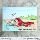 Sweet November Stamps, clear stamp, Skipper *Limited Edition*