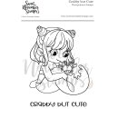Sweet November Stamps, clear stamp, Crabby but Cute