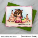 Sweet November Stamps, clear stamp, Crabby but Cute