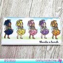 Sweet November Stamps, clear stamp, June Rose Fairy