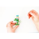 papier + ideen: Quilling Anleitung, Blumenmädchen April
