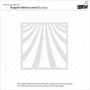 Lawn Fawn, Lawn Clippings, draped ribbons stencil