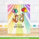 Lawn Fawn, Lawn Clippings, draped ribbons stencil