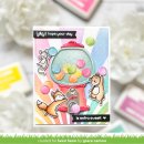 Lawn Fawn, Lawn Clippings, draped ribbons stencil