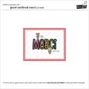 Lawn Fawn, lawn cuts/ Stanzschablone, giant outlined merci