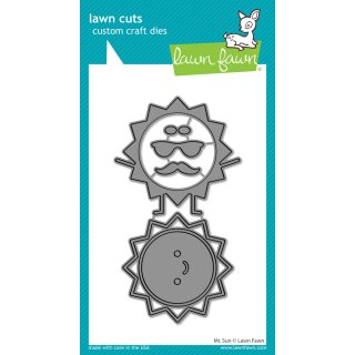 Lawn Fawn, lawn cuts/ Stanzschablone, mr. sun