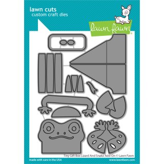 Lawn Fawn, lawn cuts/ Stanzschablone, tiny gift box...