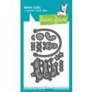 Lawn Fawn, lawn cuts/ Stanzschablone, build-a-drink mason jar add-on: lantern