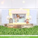 Lawn Fawn, clear stamp, treat cart sentiment add-on