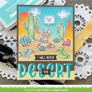Lawn Fawn, clear stamp, critters in the desert
