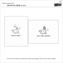 Lawn Fawn, clear stamp, youre so narly