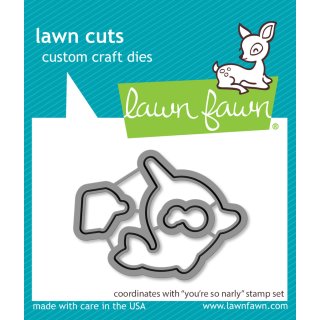 Lawn Fawn, lawn cuts/ Stanzschablone, youre so narly