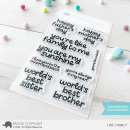 Mama Elephant, clear stamp, LIKE FAMILY