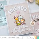 Mama Elephant, clear stamp, LIKE FAMILY