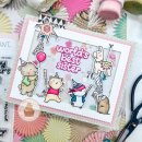 Mama Elephant, clear stamp, LIKE FAMILY