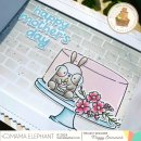 Mama Elephant, clear stamp, LIKE FAMILY