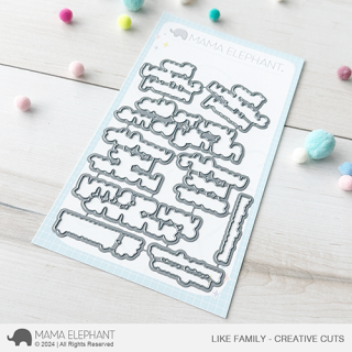 Mama Elephant, Creative Cuts/ Stanzschablone, Like Family