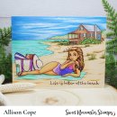 Sweet November Stamps, clear stamp, SN Gal Hailey